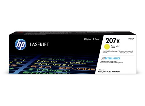 HP 207X YELLOW LASERJET TONER CARTRIDGE