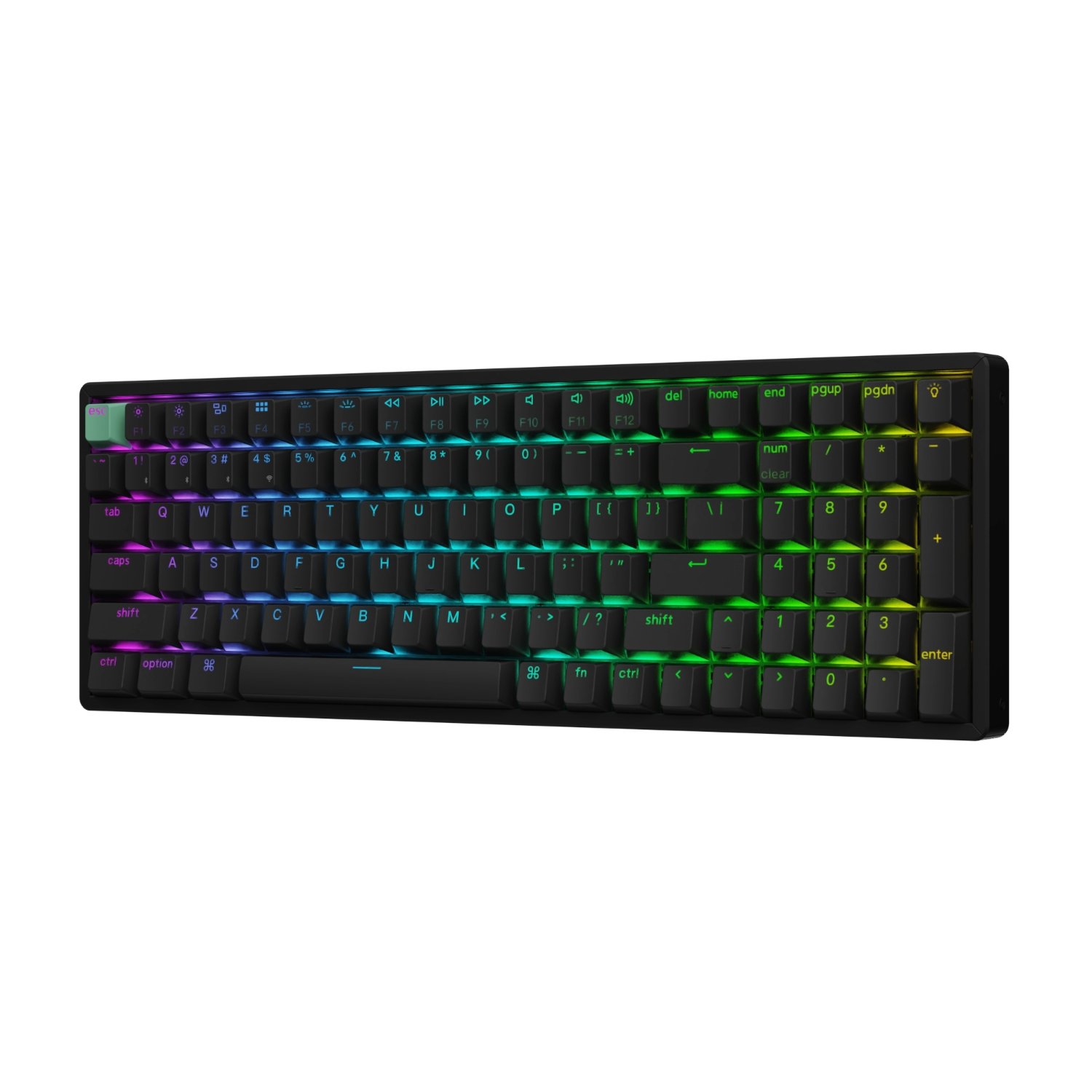 Keychron K4 HE 96% Magnetic Switch Hot-Swap RGB Wireless Keyboard – Black - Image 2