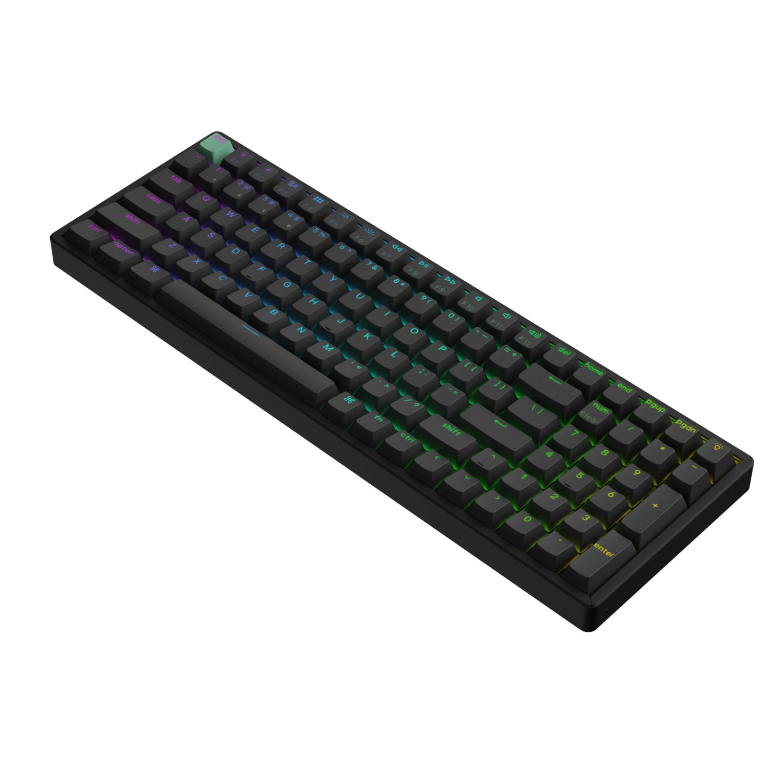 Keychron K4 HE 96% Magnetic Switch Hot-Swap RGB Wireless Keyboard – Black - Image 6