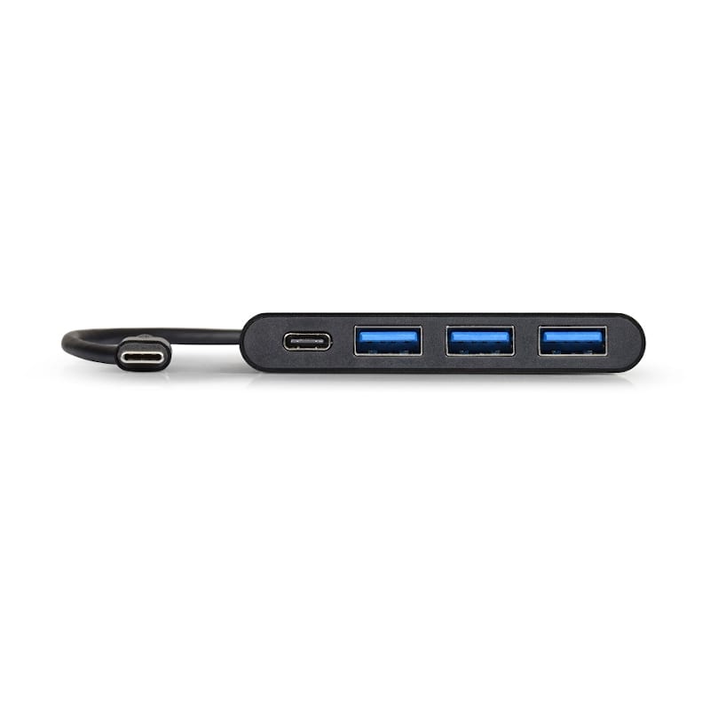 Port Usb Type-c To 3 X Usb3.0 And 1 X Type-c Pd 30cm 4 Port Hub-black - Image 3