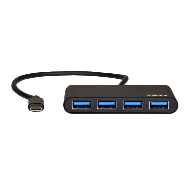 Port Usb Type-c To 4 X Usb3.0 5gbps 30cm 4 Port Hub-black - Image 3