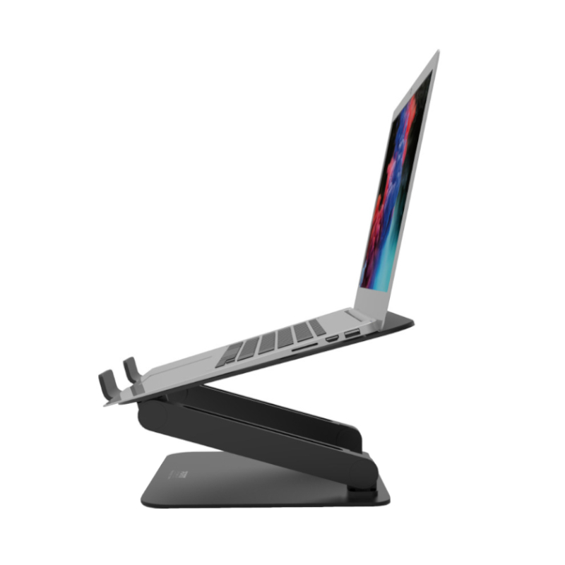 Port Connect Ergonomic Aluminium Notebook Stand - Image 5