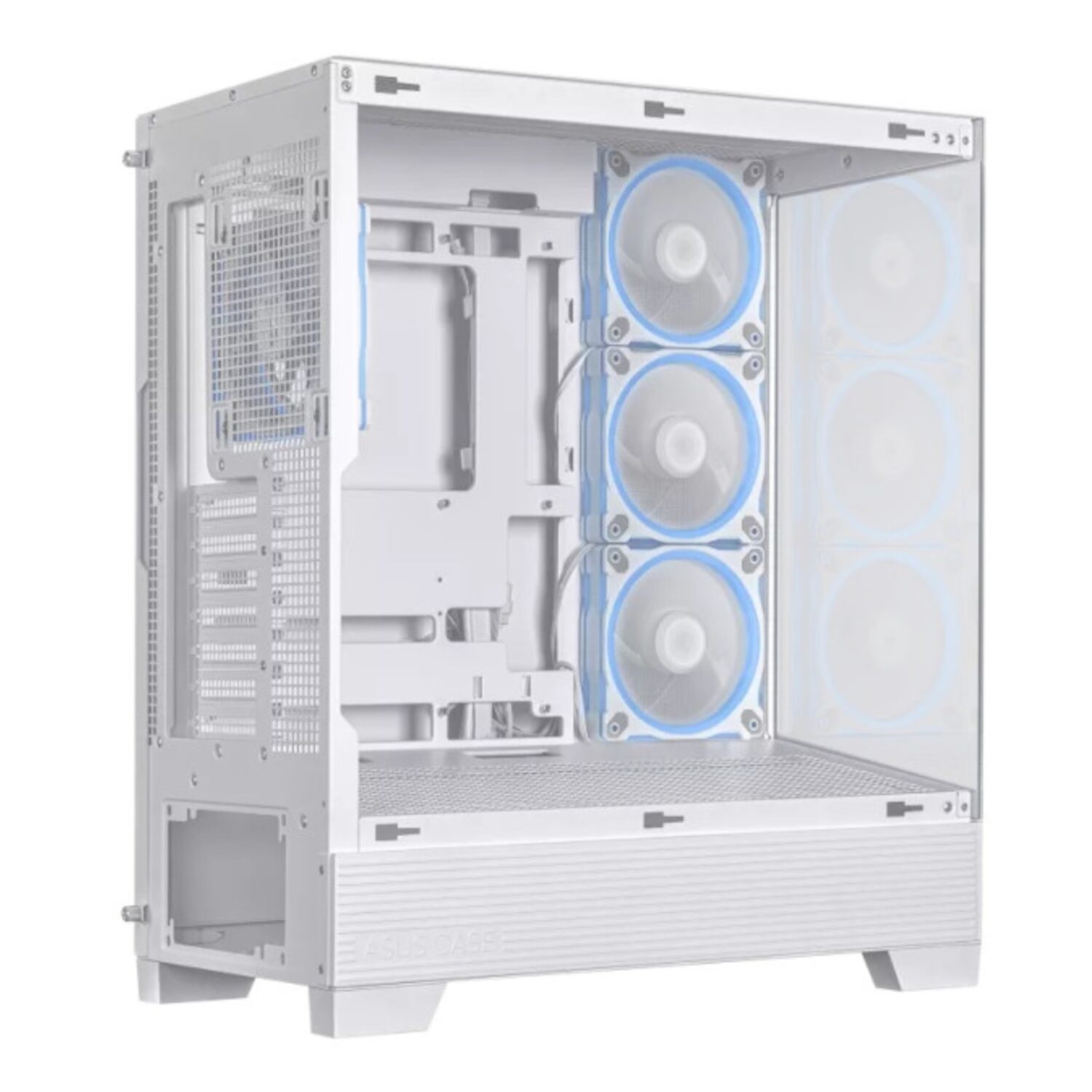 Asus A31 PLUS Mid Tower ATX Chassis - White - Image 4