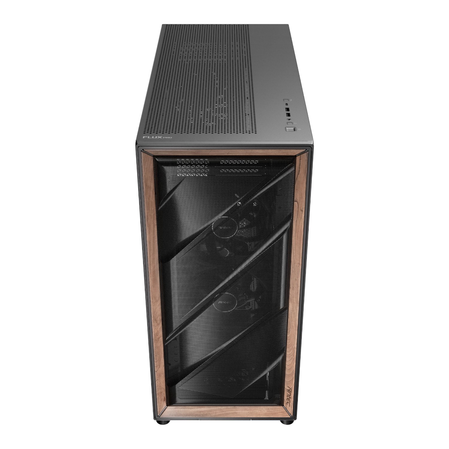 Antec FLUX PRO E-ATX Full Tower Gaming Chassis – Black - Image 4