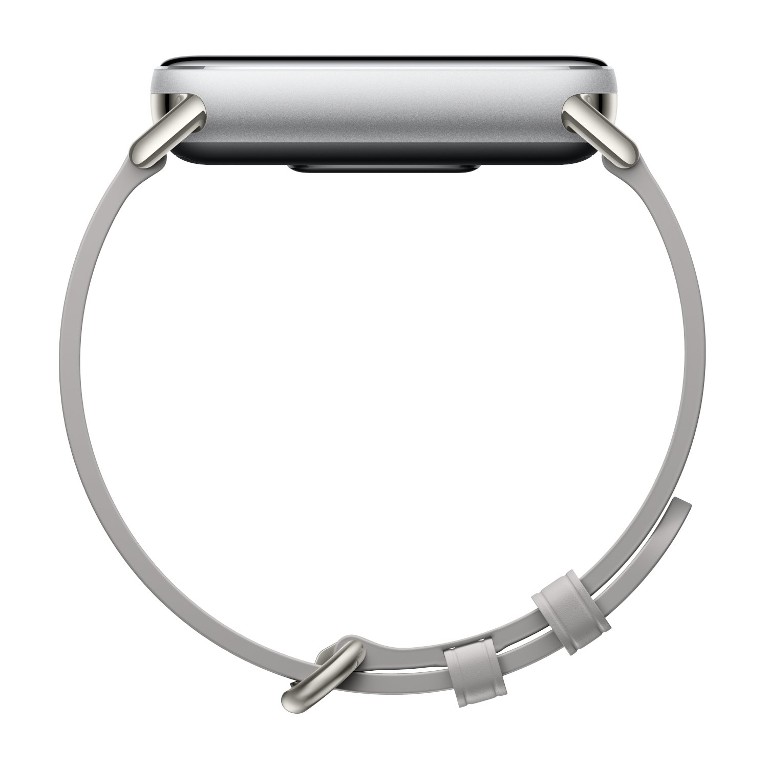 Xiaomi Smart Band 10 Leather Strap - Grey - Image 4