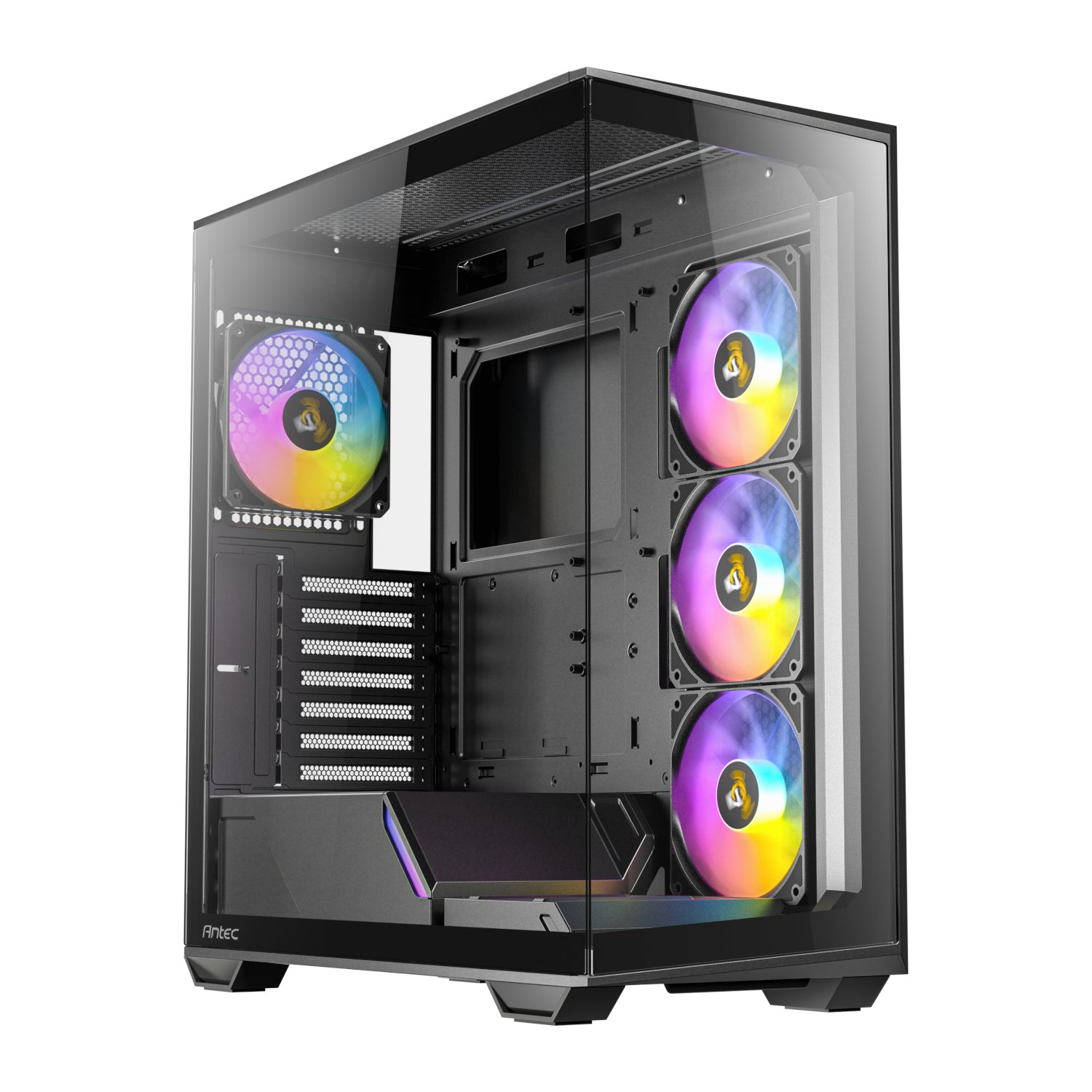 Antec C3 ARGB ATX | Micro-ATX | ITX ARGB Mid-Tower Gaming Chassis - Black