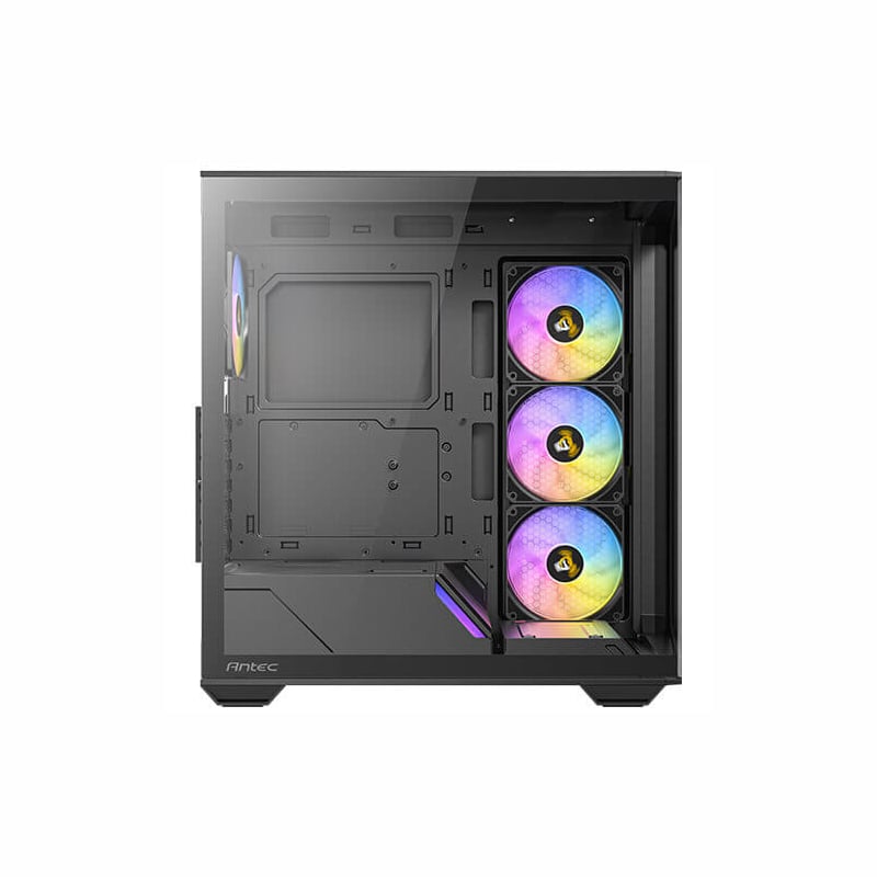 Antec C3 ARGB ATX | Micro-ATX | ITX ARGB Mid-Tower Gaming Chassis - Black - Image 9