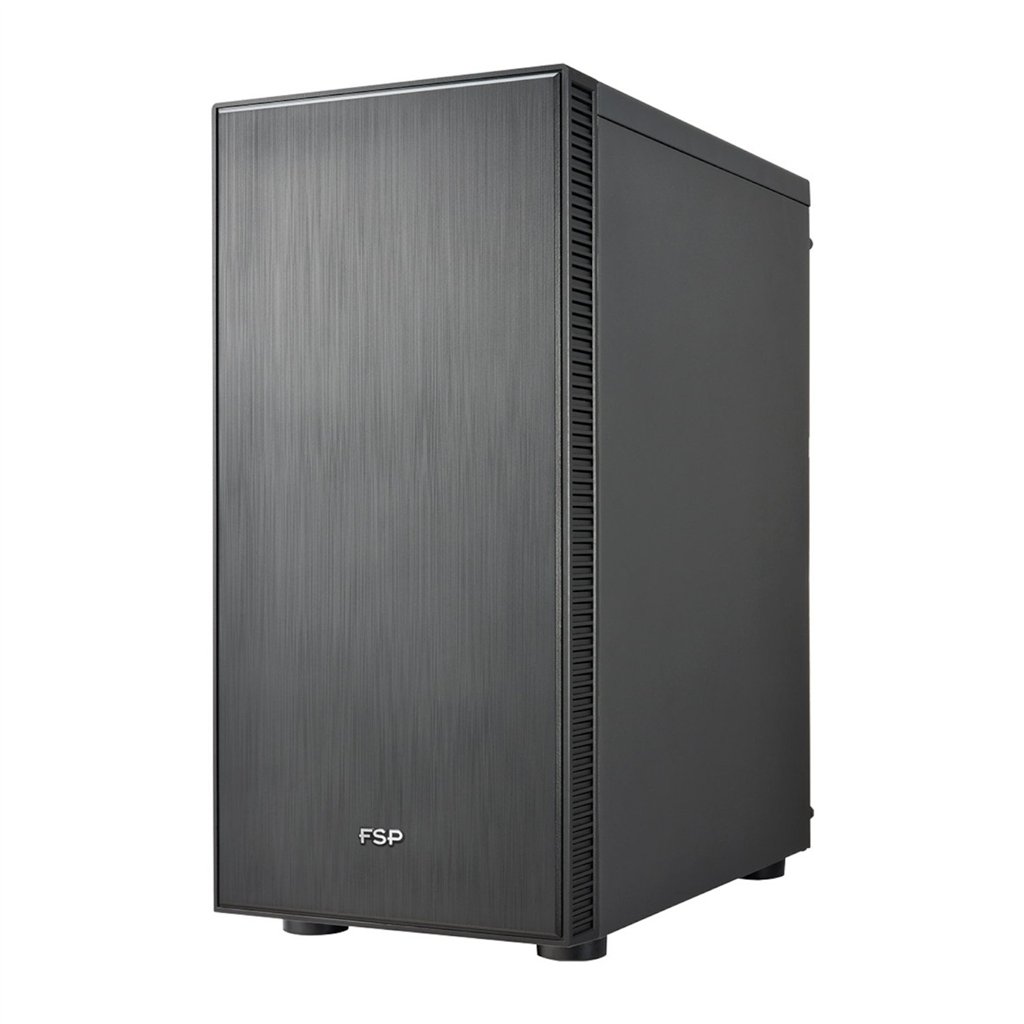FSP CMT223S ATX Mid Tower Chassis - Black - Image 2