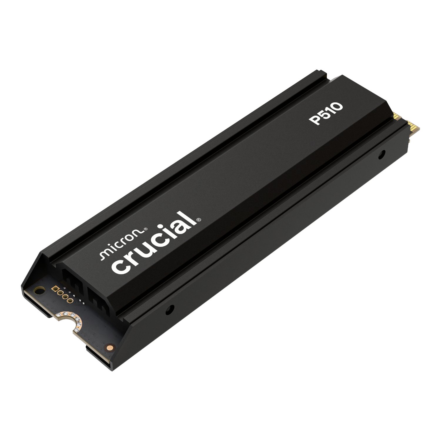 Crucial P510 1TB M.2 Gen5 with Heatsink NVMe 3D NAND SSD - Image 3
