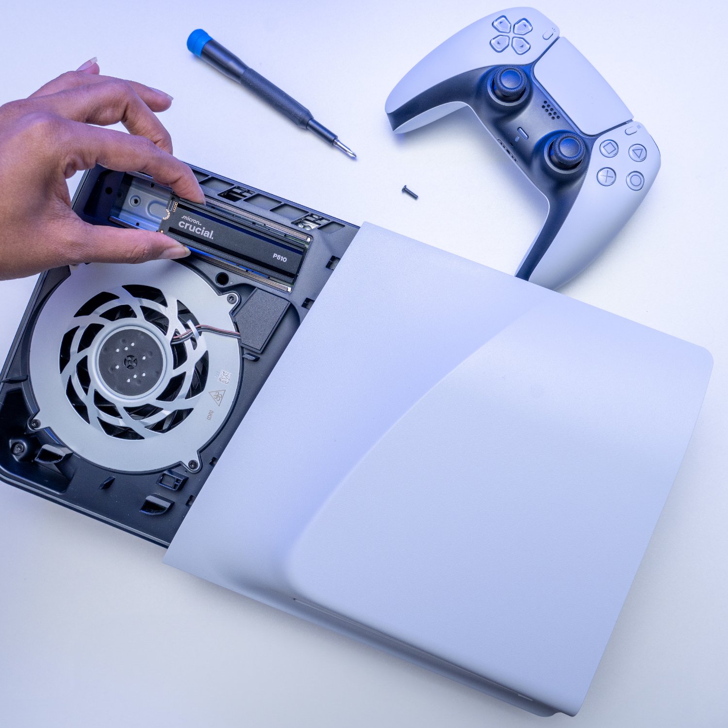 Crucial P510 1TB M.2 Gen5 with Heatsink NVMe 3D NAND SSD - Image 8