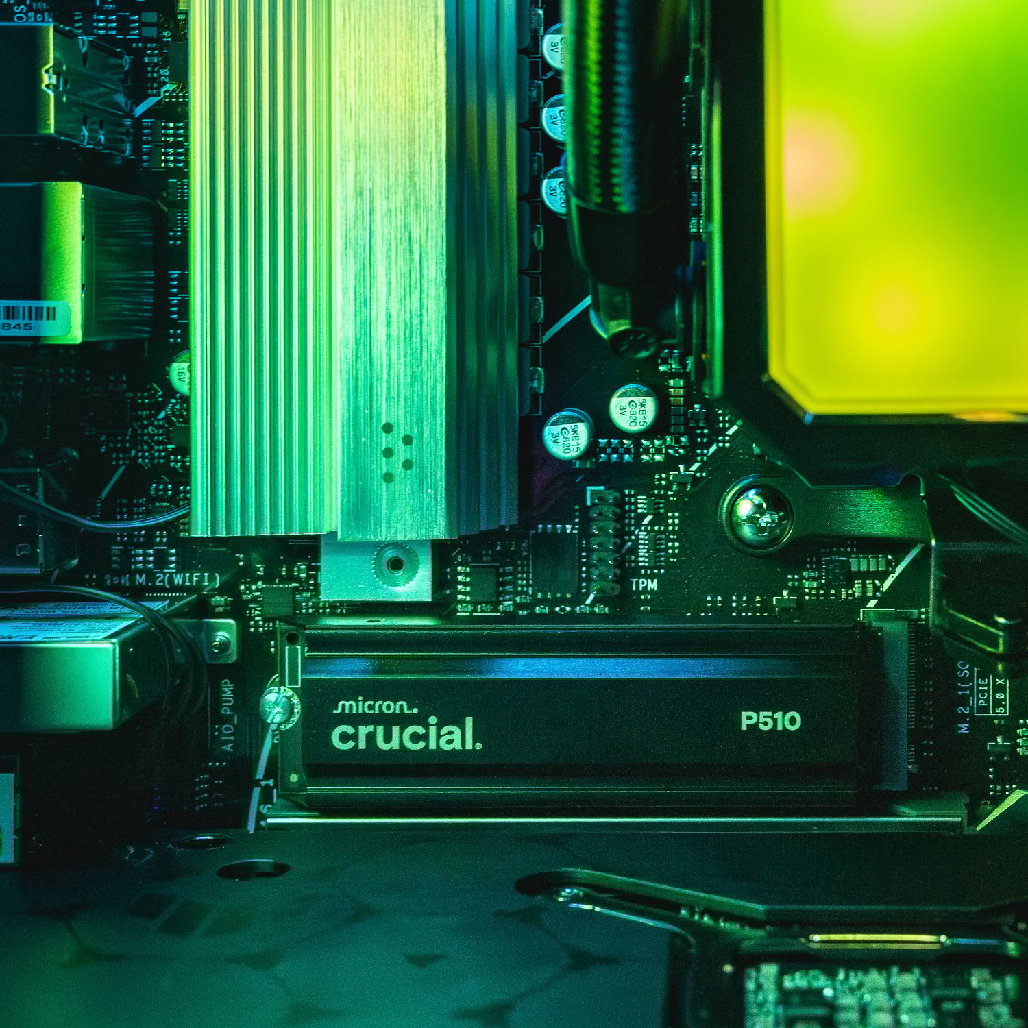 Crucial P510 1TB M.2 Gen5 with Heatsink NVMe 3D NAND SSD - Image 6