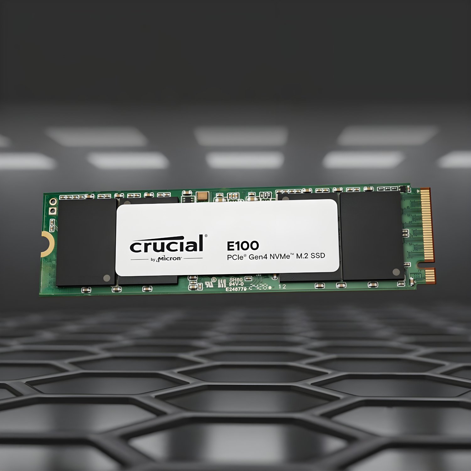 Crucial E100 2TB PCIe Gen4 2280 NVMe M.2 SSD - Image 5