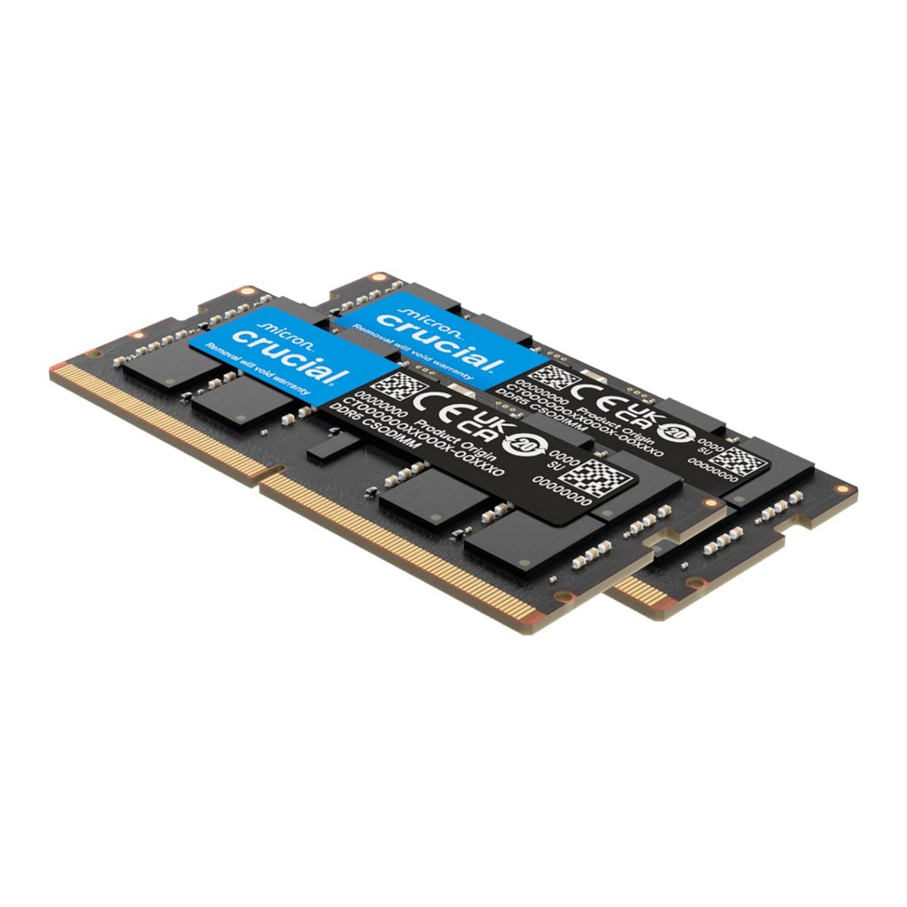 Crucial DDR5-6400 64GB CSODIMM Notebook Memory Kit (2 x 32GB) - Image 3