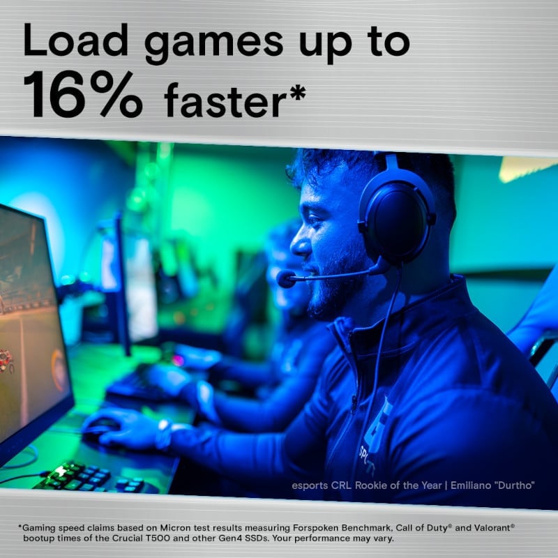 Crucial T500 4TB M.2 NVMe Gen4 NAND SSD - Image 4