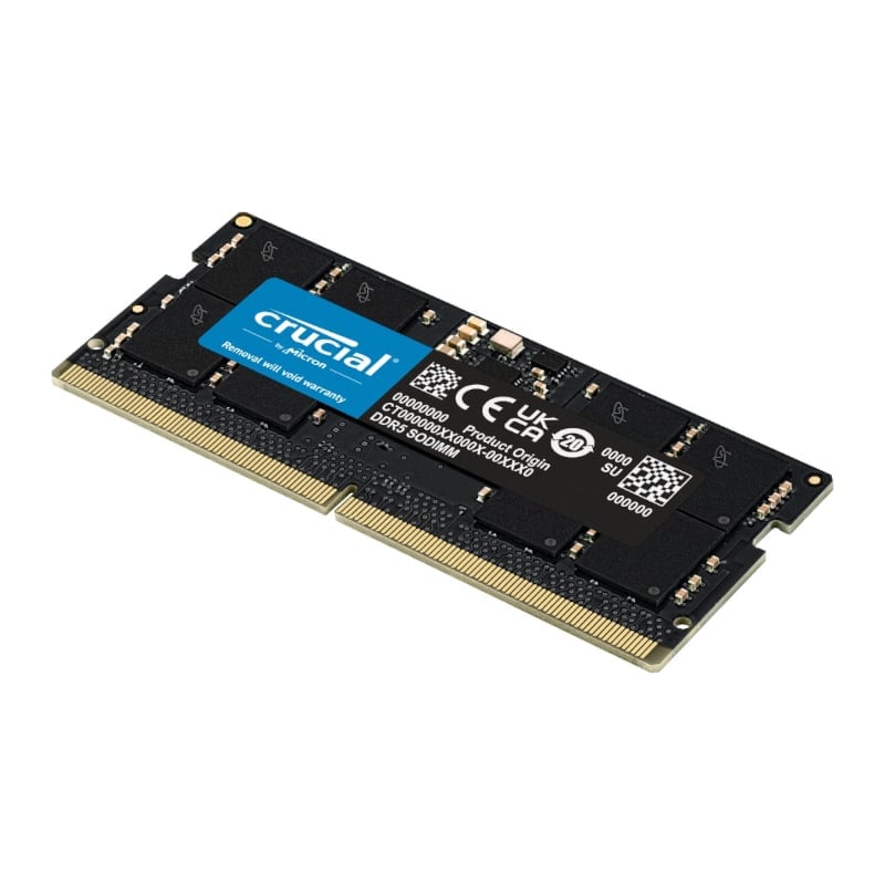 Crucial 8GB 5600MHz DDR5 SODIMM Notebook Memory - Image 2