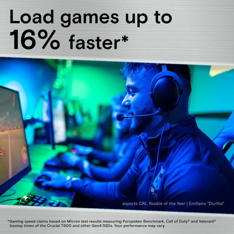 Crucial T500 2TB M.2 NVMe Gen4 NAND SSD - Image 4