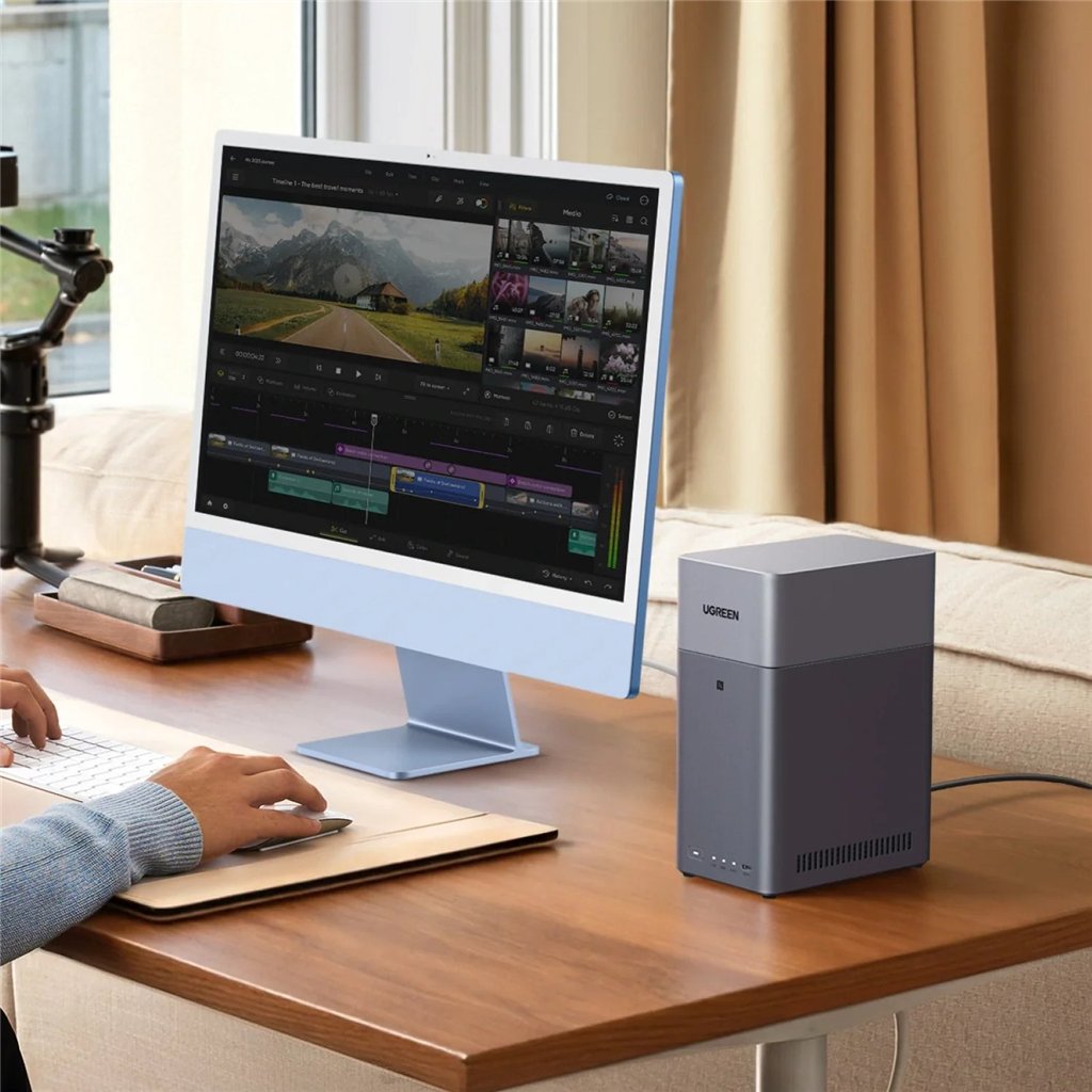 UGreen NASync DH2300 2 Bay 1GbE Private Cloud Storage - Image 2