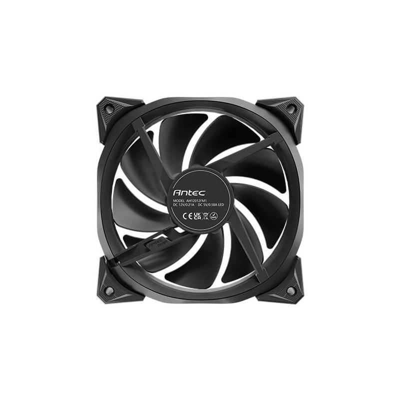 Antec FUSION 120mm ARGB Case Fan Black - Image 5