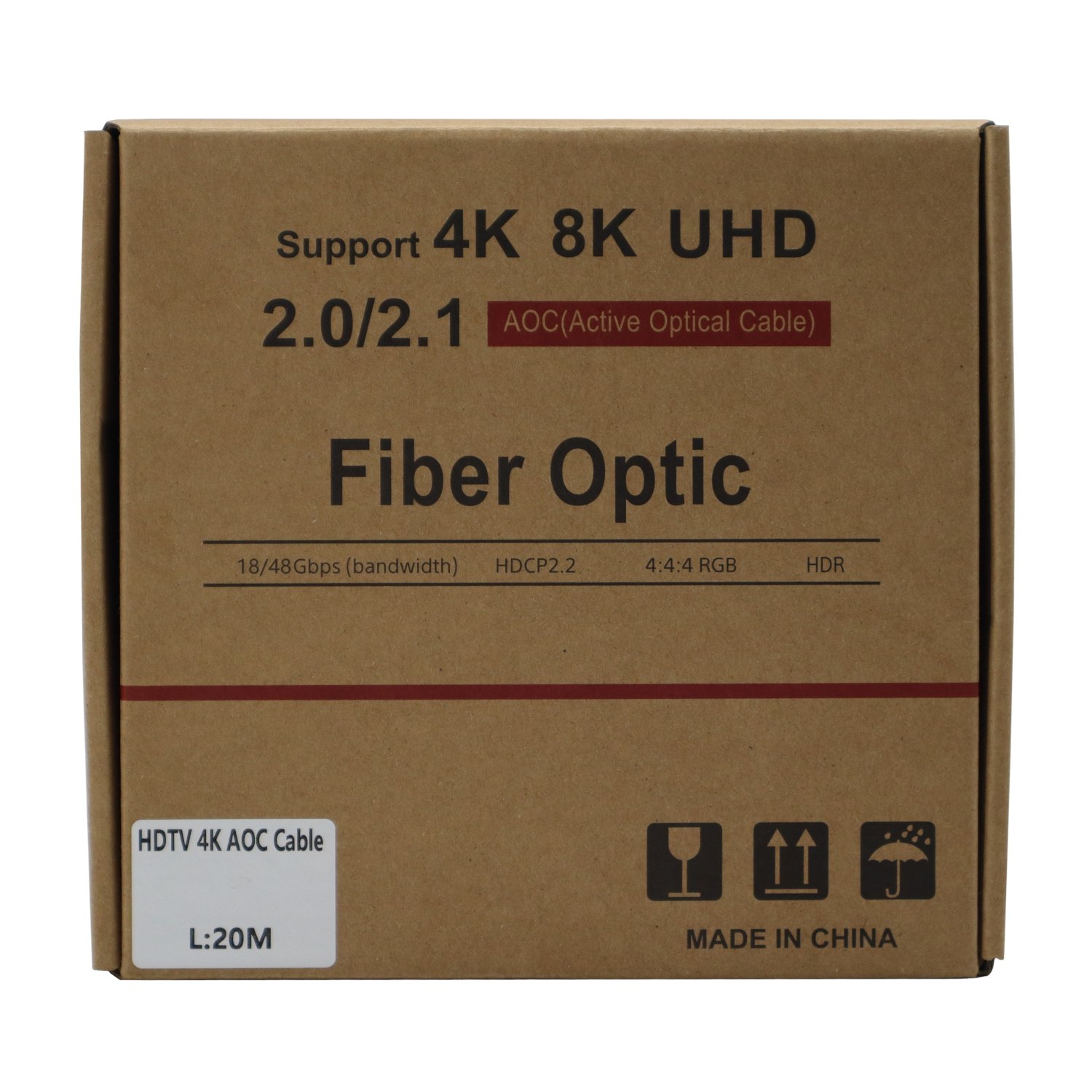 GIZZU 4K Active fibre Optic HDMI Cable 20m - Image 5