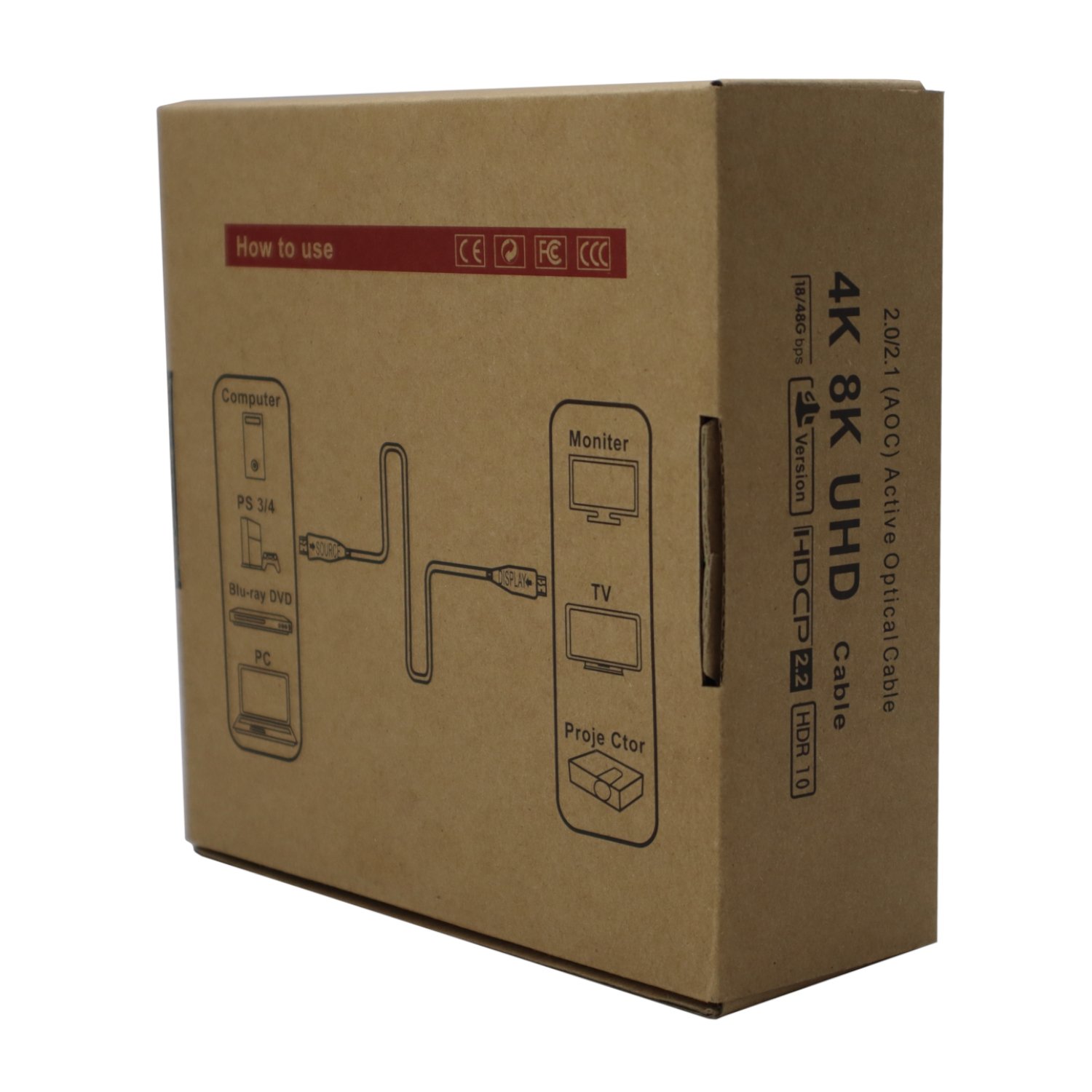 GIZZU 4K Active fibre Optic HDMI Cable 20m - Image 7