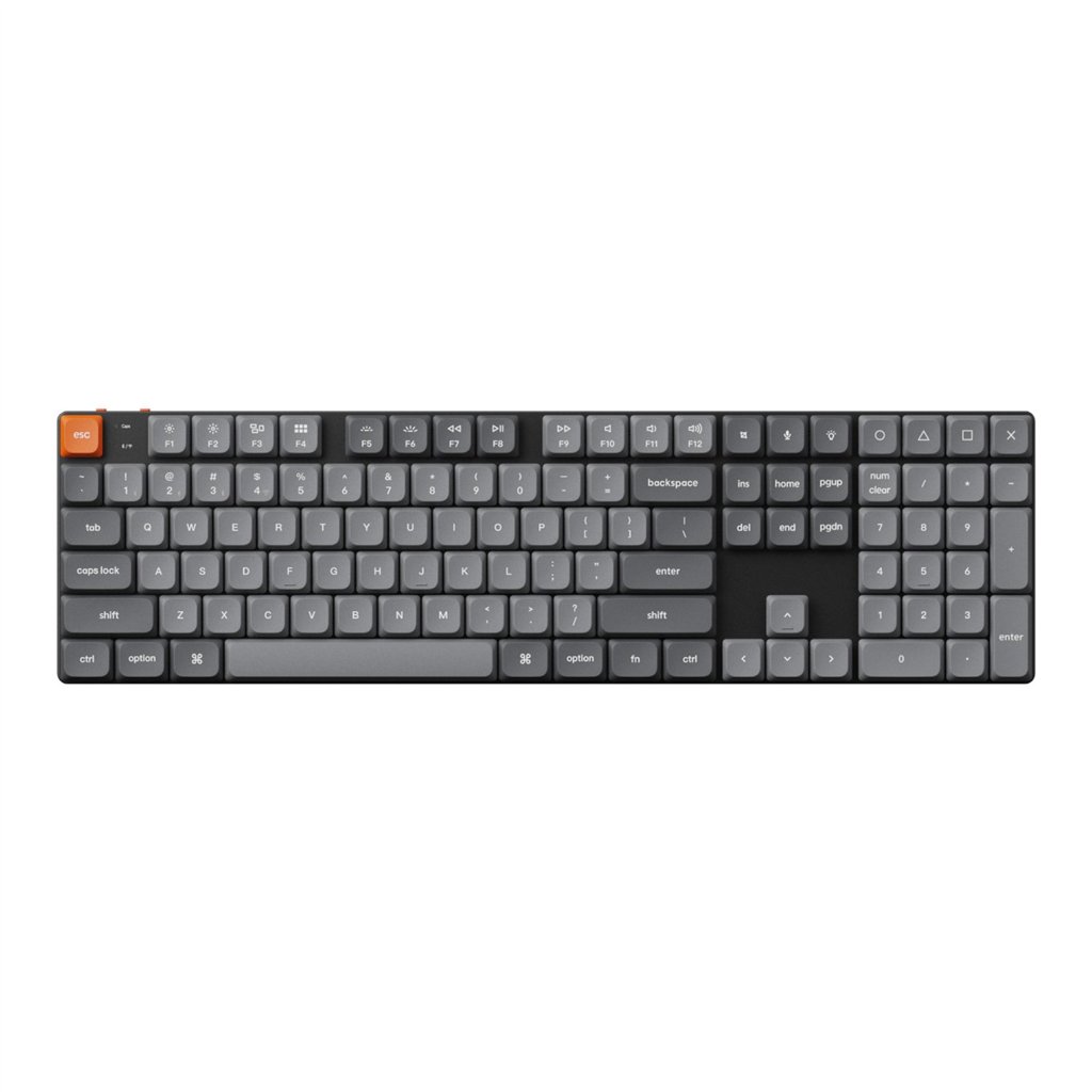 Keychron K5 Max QMK/VIA Full-sized Wireless Custom Mechanical Keyboard | BROWN Switches - Image 2