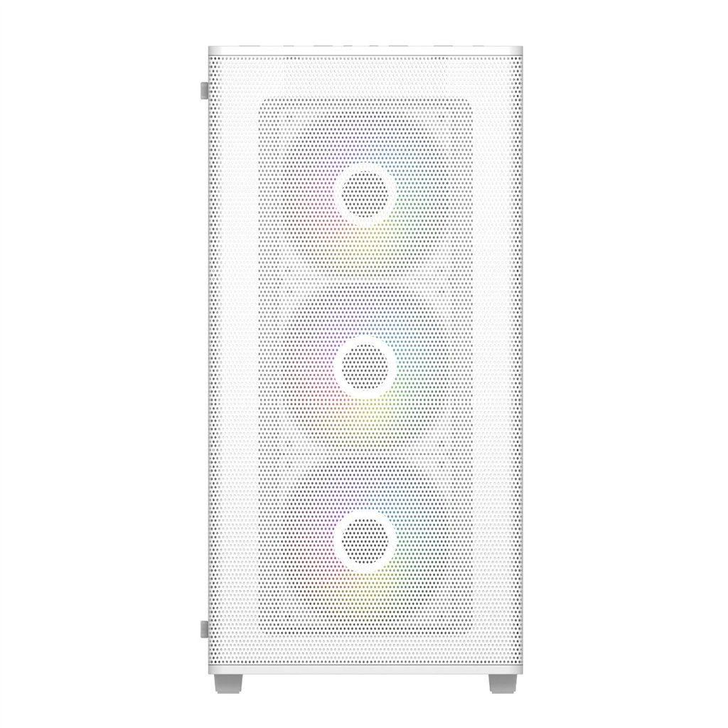 FSP M220 ATX Mid Tower Gaming Chassis - White - Image 2