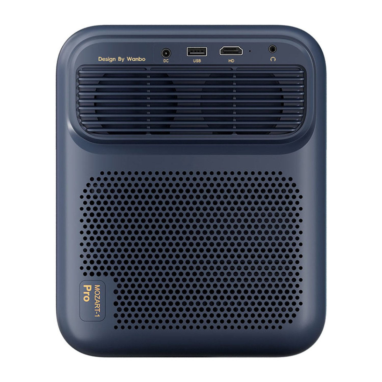 WANBO MOZART 1 PRO 1080P 900ANSI Android 11 Smart Home Theatre Projector - Dark Blue - Image 3