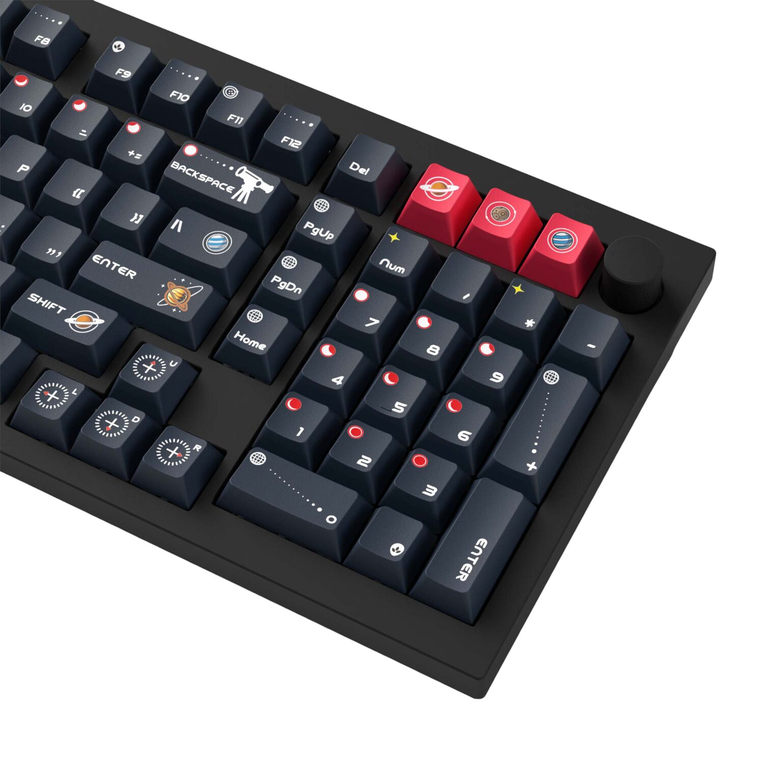Keychron Cherry Profile Cosmic Galaxy Dye-Sub PBT Keycap Set - Image 5