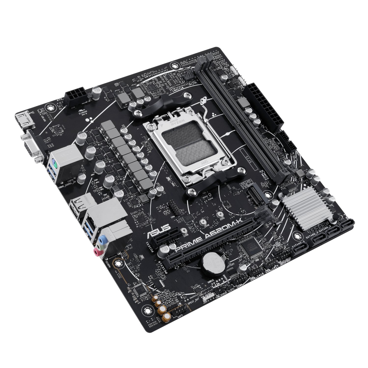 ASUS Prime A620M-K AM5 DDR5 M-ATX Motherboard - Image 5