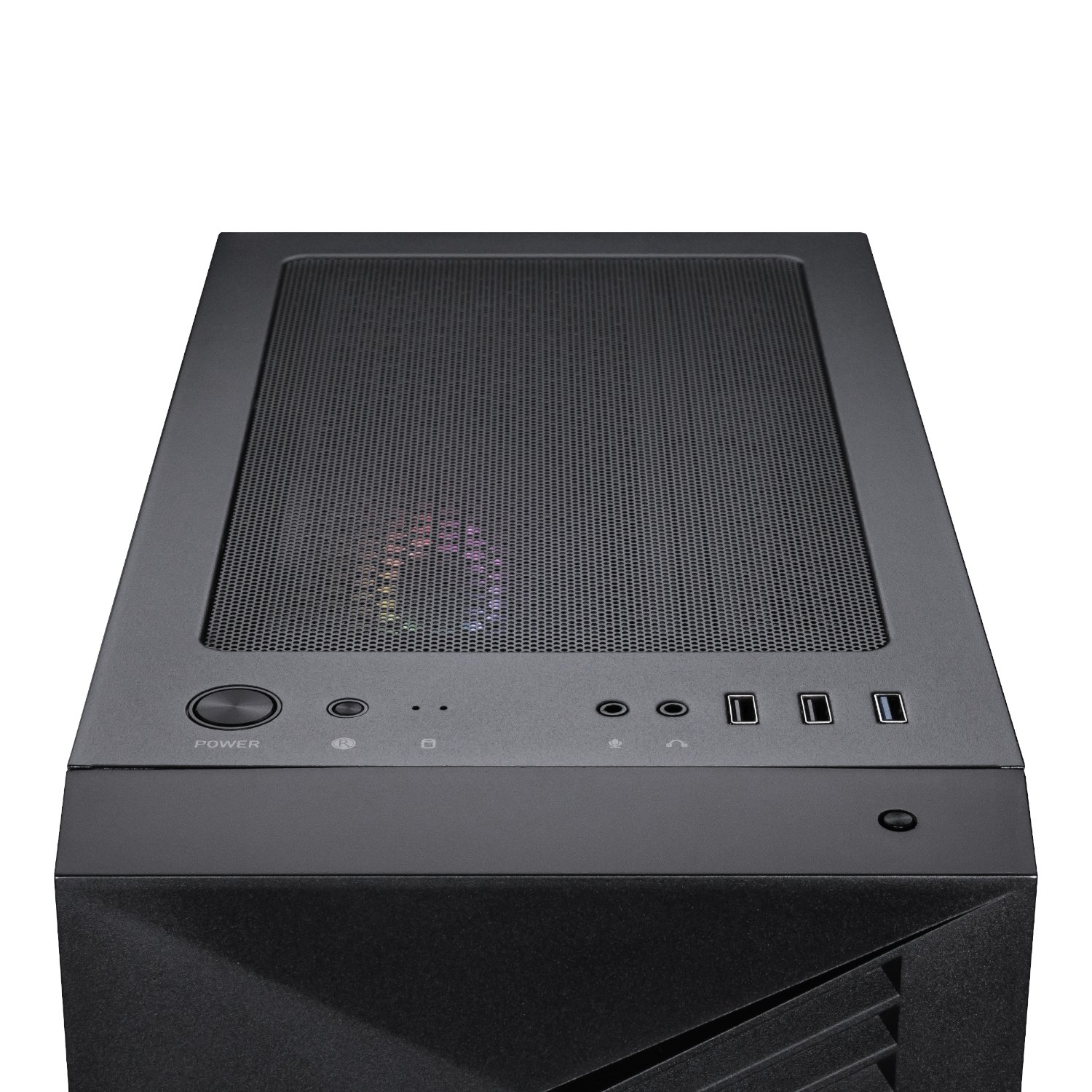 MSI PRO FORGE M050A Micro-ATX Gaming Chassis - Black - Image 5