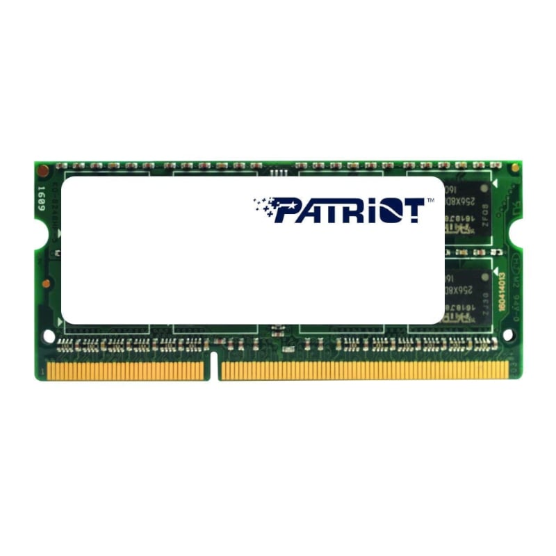 Patriot Signature Line 8gb 1600mhz Ddr3l Dual Rank Sodimm Notebook Memory