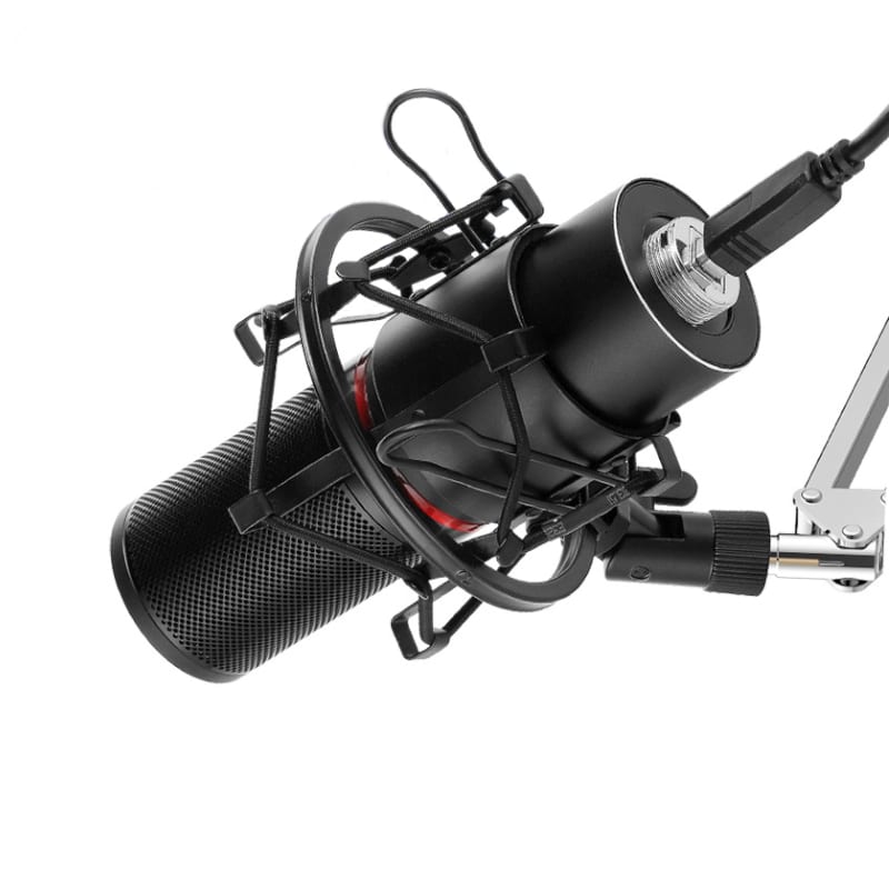 Redragon Blazar Cardioid Usb Gaming Mic And Tripod-black - Image 3