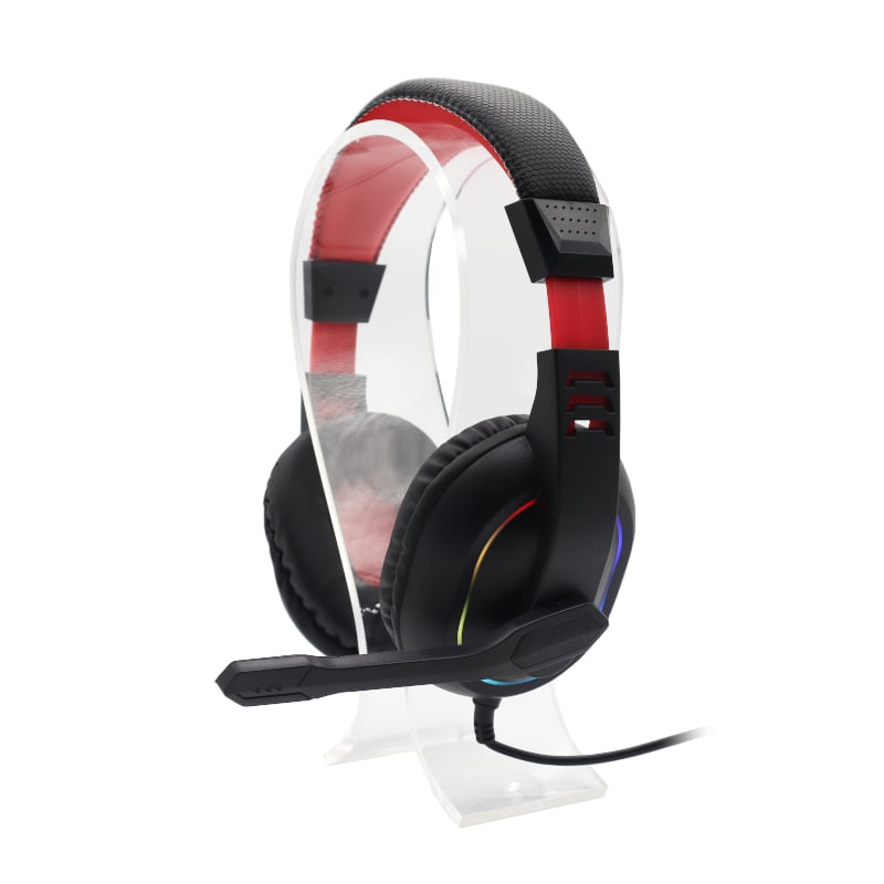 Redragon Over-Ear ARES Aux RGB Gaming Headset - Black - Image 4