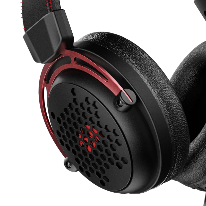 REDRAGON Over-Ear DIOMEDES Honeycomb 3.5mm AUX Gaming Headset - Black - Image 3