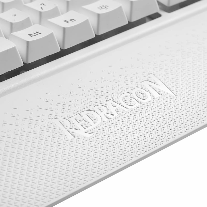 REDRAGON SHIVA Membrane Keyboard - White - Image 4
