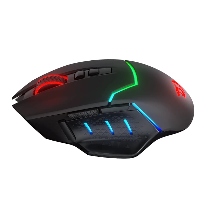 REDRAGON Mirage Pro 8000DPI RGB Wireless Gaming Mouse - Black - Image 5