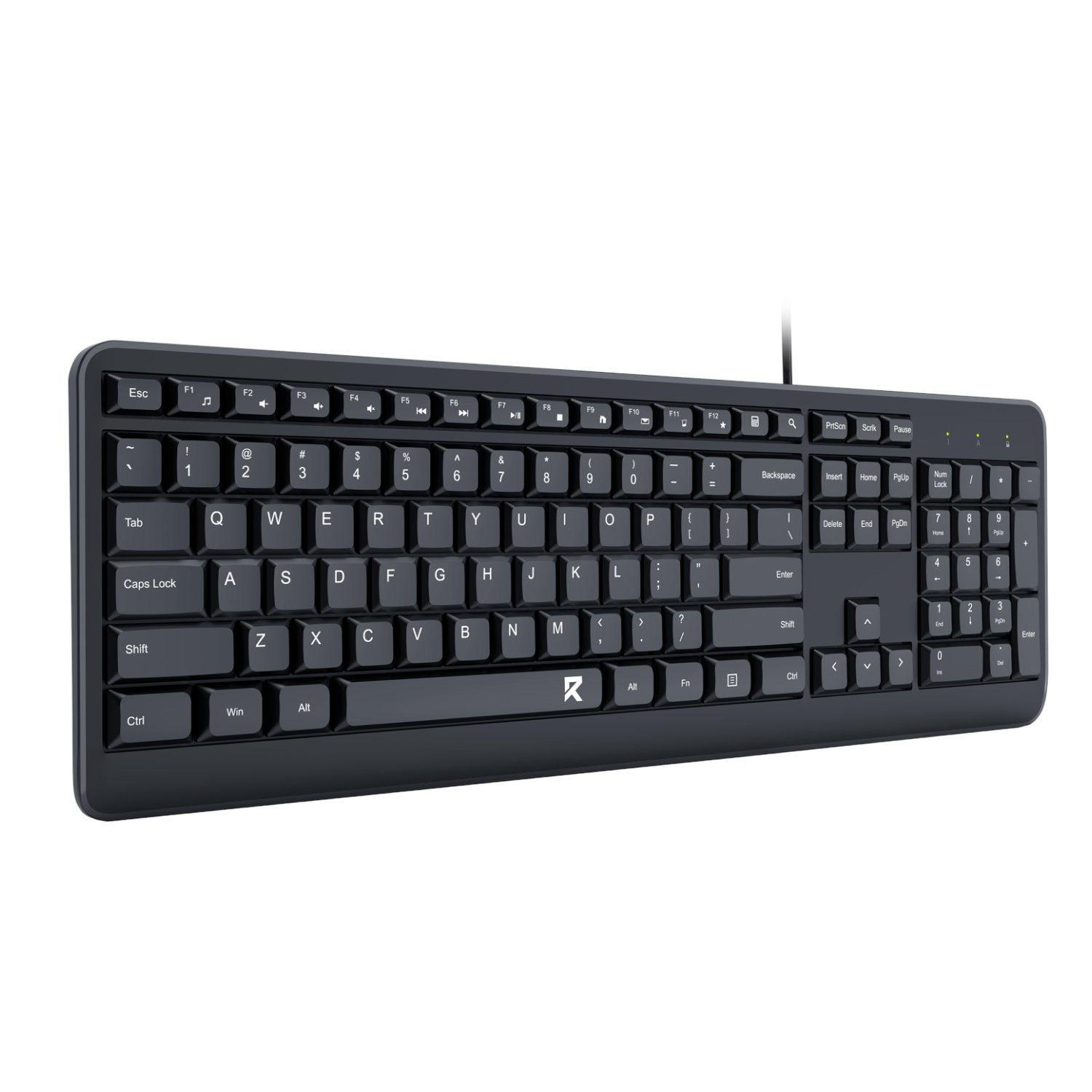 Redragon BK-7092 Full-sized Wired USB Office Keyboard - Image 3