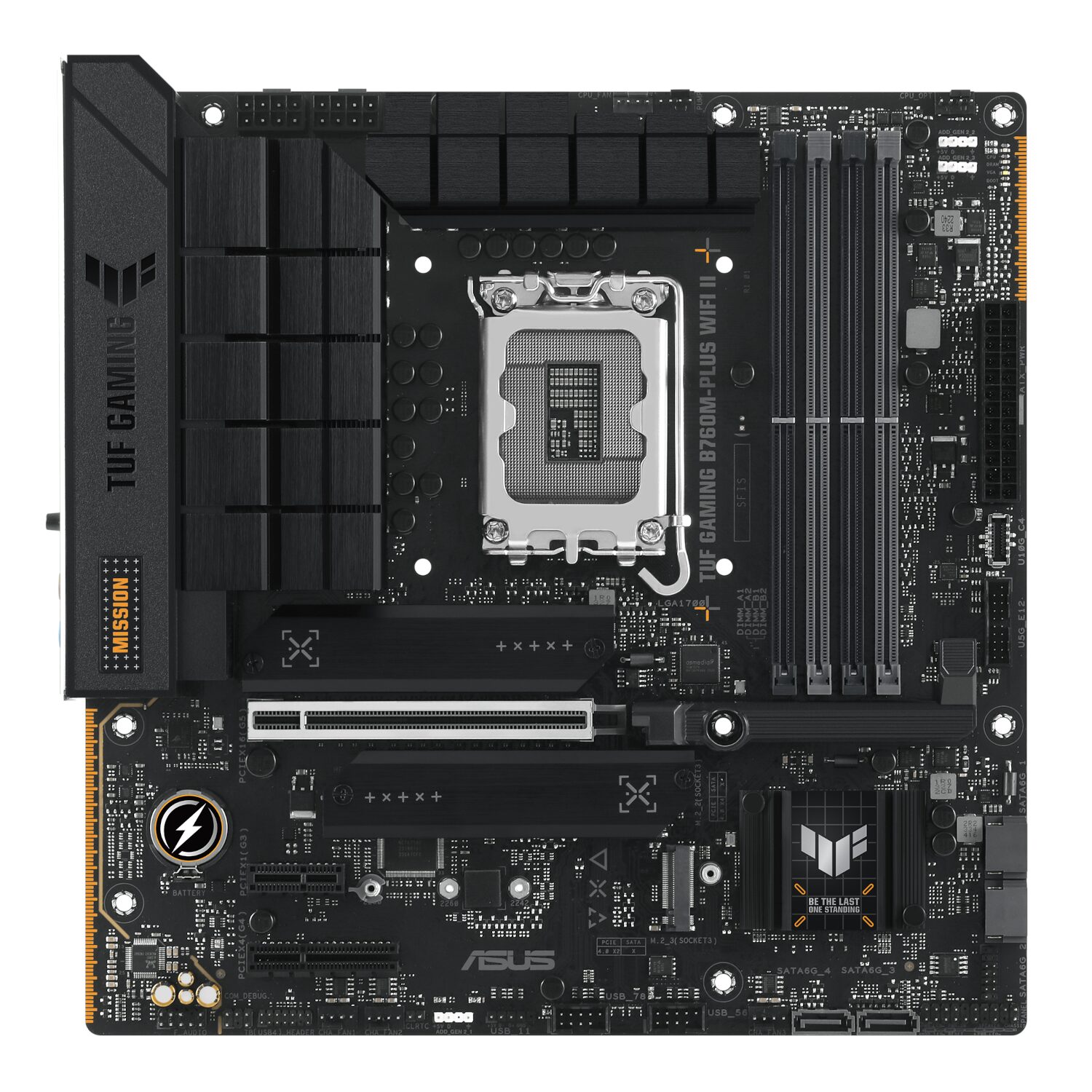 Asus TUF Gaming B760M-PLUS WIFI II - mATX Motherboard - Image 2