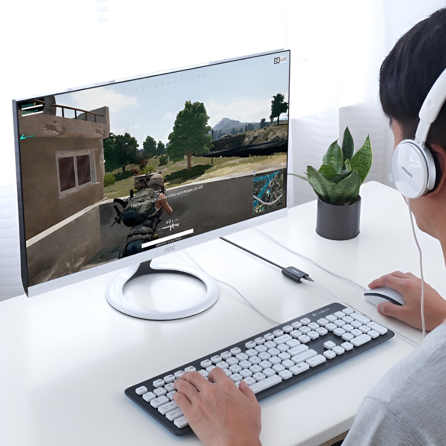 UGREEN USB to 3.5mm External Stereo Sound Adapter - Black - Image 6