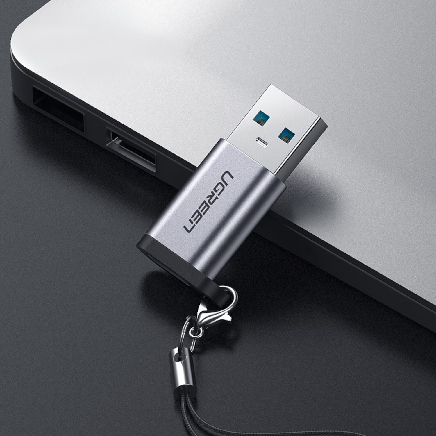 UGREEN USB 3.0 Male to Type-C 3.1 Female Adapter, Data Transfer and Charging - Image 4