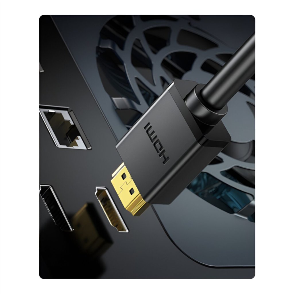UGREEN HD104-10107 HDMI 4K Cable Male to Male Black 2m - Black - Image 5